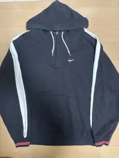 Nike ブラック ジップアップパーカー L