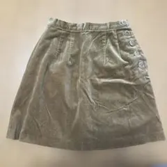 par duchamp コーデュロイ　ミニスカート　ブラウン　Mサイズ