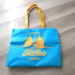 相撲デザイン ショッピングバッグ 大きめ　春場所