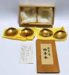 茶道具　香合　高崎秋峰　蛤形 茶道具 香合 高崎秋峰 蛤形 茶道具 香合 高崎秋峰 蛤形 美術品・
