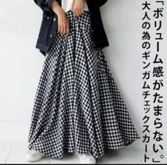 チェック スカート