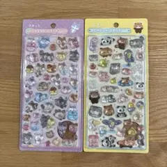 イオン限定　ボンボンドロップシール　シール　あにまる　きゃっと