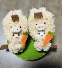 馬　ウマ　シルバニア　赤ちゃん用　着ぐるみ　ᐢ.ˬ.ᐢ ♡2着セット