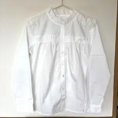 ⭐️2/15までSALE　新品　フリルブラウス白