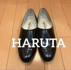 HARUTA Spock スポックシューズ　ブラック 24EE スリッポン