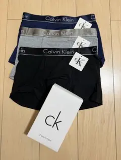 新品・未使用 Lサイズ カルバンクライン ボクサーパンツ3枚セット