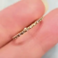 Lilas ダイアテニティーリング K10 ゴールド サイズ13 - メルカリ