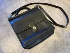 OLD COACH レザー 2way ショルダーバッグ