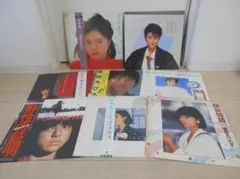 薬師丸ひろ子 ＆ 原田知世 レコード 8セット 古今集 など