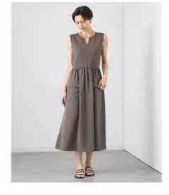 ann吉 あんきち シャツワンピース 38 変形 総柄 黒 ゆったり コクーン 