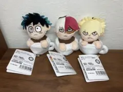 『僕のヒーローアカデミア』マグカップマスコット　轟焦凍　爆豪勝己　緑谷出久