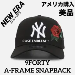【アメリカ購入・美品】NEW ERA 9FORTY A-FRAME ヤンキース