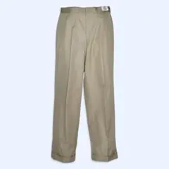 NEWYORKER チノ スラックス 79 ベージュ 日本製 新品 ツータック NEWYORKER チノ スラックス 79 ベージュ 日本製 新品 ツータック