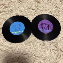 銀魂 生誕20周年 チェケラセット（レコード風コースター）