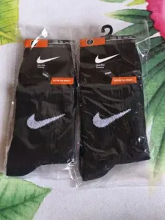 Nike ブラック ソックス 2足セット