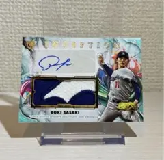 RC サイン　2025Topps Inception佐々木朗希　ドジャース