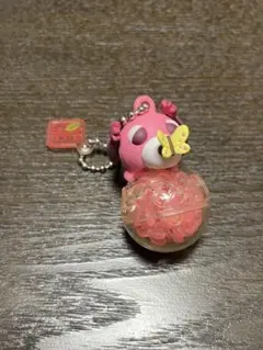お茶犬　ハーブ茶犬　ハナ　キーホルダー　レトロ