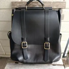 【 HERZ 】 棒屋根クラシックリュック R-153 ブラックのサムネイル