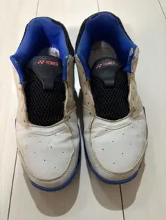 23.5cm YONEX テニスシューズ ホワイト/ブルー/ブラック