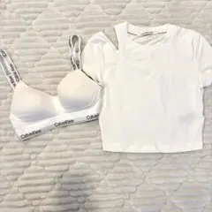 【試着のみ】カルバンクライン CK ベビーTシャツ ブラセット