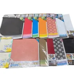 画用紙 工作 まとめ売り 色画用紙 ペーパークラフト コラージュ