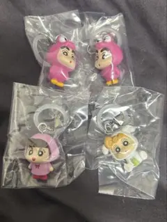 クレヨンしんちゃん　めじるしアクセサリー２　４点セット