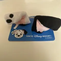 ディズニー　101匹わんちゃん　パッチン ヘアピン