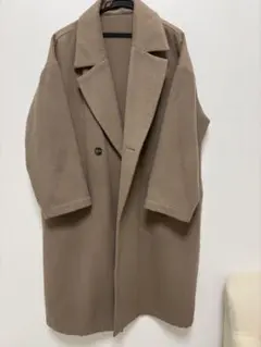 ブラウン　チェスターコート