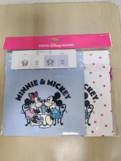 東京ディズニーリゾート ミニー＆ミッキー きんちゃく 2枚セット