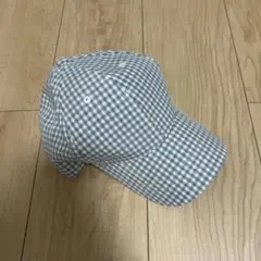 ギンガムチェックキャップ