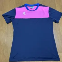 ACUORE プラクティスシャツ ネイビー ピンク Mのサムネイル