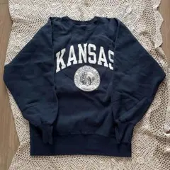 【古着】90sChampion(チャンピオン)カレッジリバースウィーブスウェット