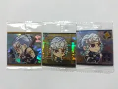 鬼滅の刃　ディフォルメシールウエハース　宇髄天元 ホログラムシール 3枚セット