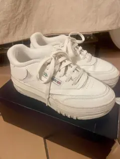 Reebok CLUB C EXTRA 23cm ホワイト 厚底 スニーカーのサムネイル