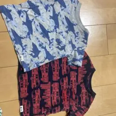 海の生き物Tシャツ　２枚セット