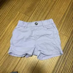 パープル色 ショートパンツ 110cm