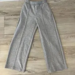 ユニクロ ワイドパンツ グレー UNIQLO C