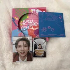 ジョシュア　spill the feels トレカ、バインダー　箱無し