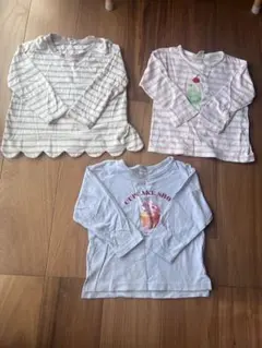 長袖Tシャツ3セット サイズ95
