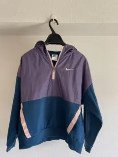 Nike フーディー パープル/ネイビー　140