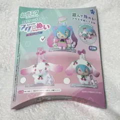 初音ミク×シナモロール アクスタぬいぐるみ アクぬい 桜のサムネイル