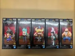 ドラゴンボール ワールドコレクタブルフィギュア 少年編4 全5種+ブルマ