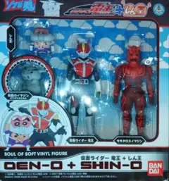 ソフビ魂　仮面ライダー電王　しん王　未開封品 Amazon | TAMASHII NATIONS ソフビ魂 仮面ライダー電王 + しん王