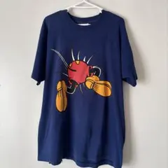 ビンテージ　ミッキーマウス Tシャツ ネイビー