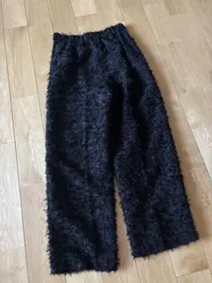 BEAUTY&YOUTH フリンジバックゴムパンツ