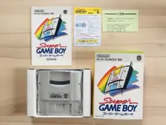 スーパーファミコン SFC スーパーゲームボーイ 箱説カード付き 任天堂 本体