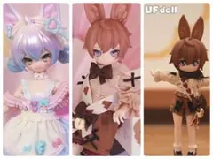 レア【新品】うさ耳 和装巫女メイド　ドール服　ディーラー様製　mdd服 レア品【新品未使用】うさ耳 和装巫女メイド ドール服 ディーラー製
