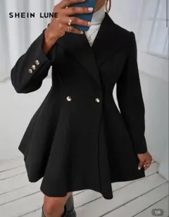 オーパーコート　ペプラムコート