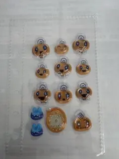 ま*こ様 おすそわけ【正規品】たまごっち　ボンボンドロップシール　めめっち