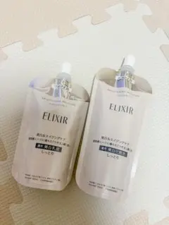 ELIXIR 美白化粧水 乳液 つめかえ用セット - メルカリ
